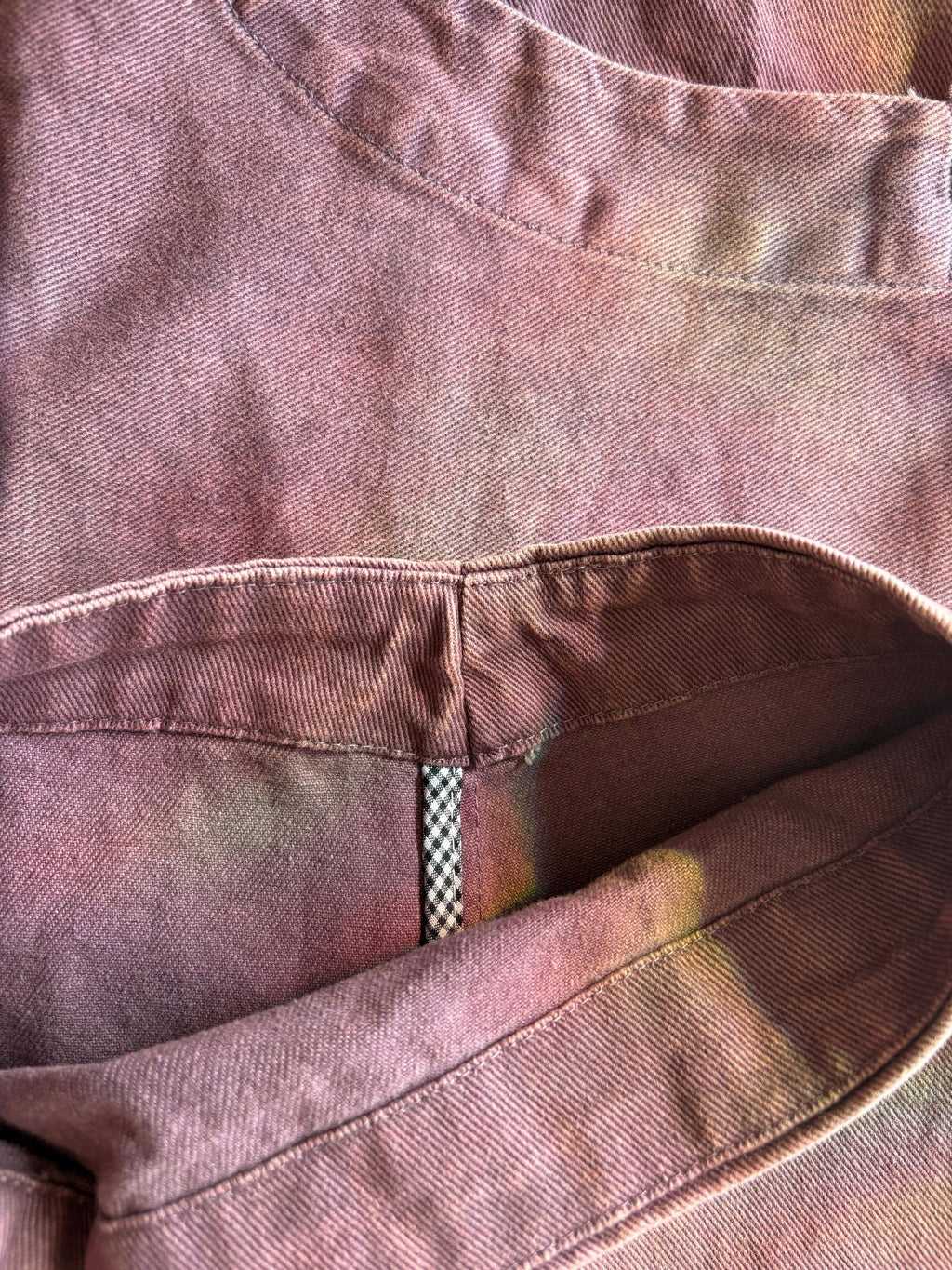 Vintage Washed Workwear Pants | High Waist Balloon Jeans, Artisan Dyed Cargo Style